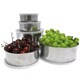 Imperial Stainless Steel Bowl and Lid 10-piece Set