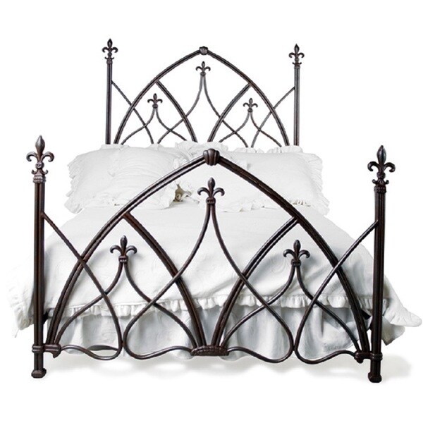 Corsican 42890 Iron Gothic Night Bed 17308075 Overstock