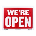 Bazic Small 9 x 12 Inches Open Sign with Closed Sign on Back Sign