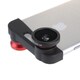 Patuoxun 3-in-1 180-degree Fisheye/ Wide Angle/ Macro Quick-Change Camera Lens Photo Kit for iPhone 6