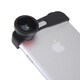 Patuoxun 3-in-1 180-degree Fisheye/ Wide Angle/ Macro Quick-Change Camera Lens Photo Kit for iPhone 6