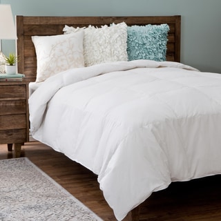 Grandeur Collection Cotton White Goose Down Comforter