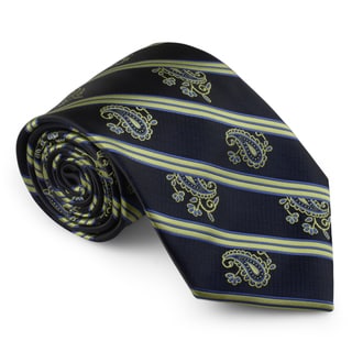 Vance Co. Men's Handmade Microfiber Tie and Hanky Set
