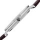 August Steiner Men's Ultra-Thin Swiss Quartz Leather Strap Watch