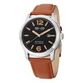 SO&CO New York Men's Madison Quartz Leather Strap Watch
