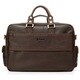 Vicenzo Leather Titan Full Grain Heavy Duty Leather Laptop Briefcase