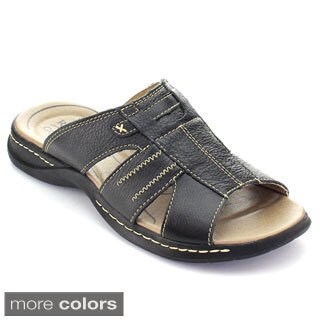 Rocus P-705 Men's Open Toe Cut Out Slip On Casual Sandals