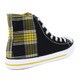  Fahrenheit Women's Velia-06 Back Plaid Women's Ankle High Sneakers