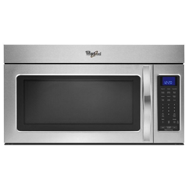 Whirlpool 1.9-cubic-foot Over-the-Range Microwave Oven Stainless Steel