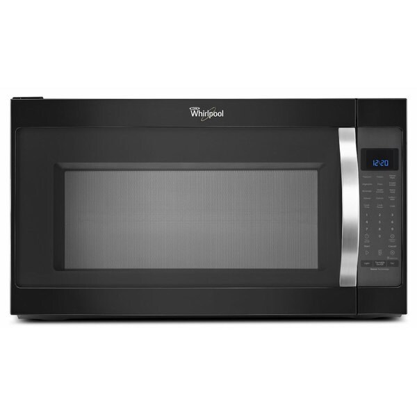 Whirlpool 2.0-cubic-foot Over-the-Range Microwave Oven Black Ice