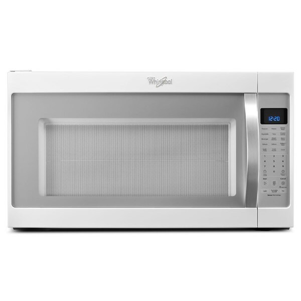 Whirlpool 2.0-cubic-foot Over-the-Range Microwave Oven White ice