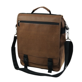 leather laptop messenger bag 17 inch