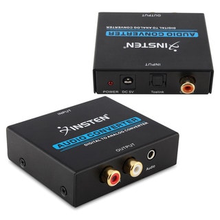 Insten Digital Optical Toslink to Analog with 3.5mm Audio Converter