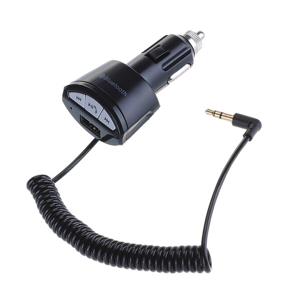 Patuoxun Bluetooth 3.0 Wireless 3.5mm AUX Stereo Car Audio Receiver