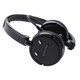 Patuoxun 2-in-1 Bluetooth Wireless Over-the-head Boom Mic Foldable Noise Cancelling Headphones