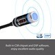 Mpow Streambot Bluetooth Wireless Handsfree FM Transmitter Car Kit Adapter with Hands-free Calling, Music Control