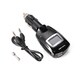 Patuoxun 3.5mm AUX FM Transmitter Car Kit for Mobile Devices