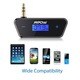 Mpow 3.5mm In-car LCD Display Wireless FM Transmitter Radio Adapter
