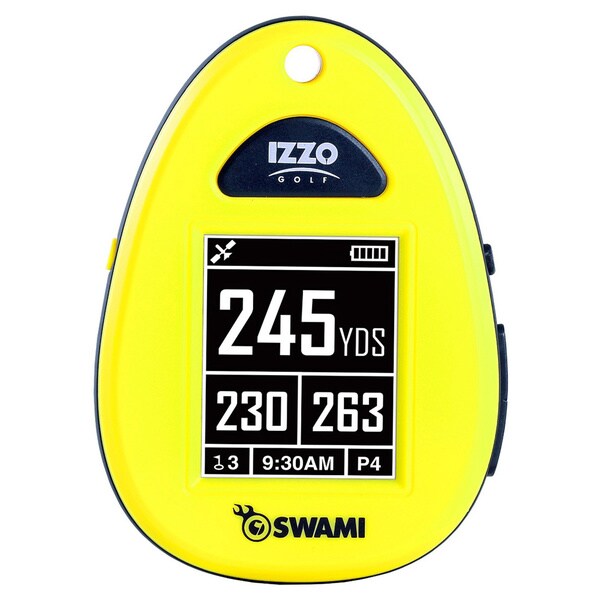 Izzo SWAMI Golf GPS Navigator - Yellow - Portable