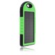 Patuoxun 5000mAh Dual-USB Waterproof Solar Charger Power Bank