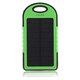 Patuoxun 5000mAh Dual-USB Waterproof Solar Charger Power Bank