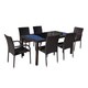 Manhattan Comfort Village 7-piece Outdoor Dining Set