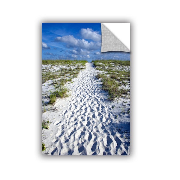 ArtWall David Kyle  ' Beach Path ' Art Appealz Removable Wall Art
