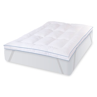 SwissLux Memory Loft Deluxe Memory Foam Blended with Fiber Topper
