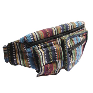 Multi Cotton Fanny Pack Utility Belt Bag (Nepal)