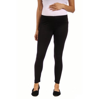 24/7 Comfort Apparel Women's Maternity Ankle-length Leggings