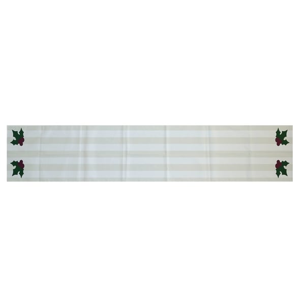 16 Stripe inch Decorative 16 Runner Print Holiday White x 72 Table runner table 72 x 16 Stripe inch Decorative 16 Runner Print Holiday White x 72 Table runner table 72 x