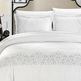 Chic Home Sandy Contemporary 3-Piece Duvet Set
