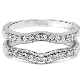 Diamond wedding ring guards