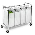 Honey-Can-Do Heavy-duty Chrome Quad Sorter