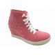 Women's 'Attie' Canvas Fabric Ankle Height Sneakers