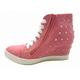 Women's 'Attie' Canvas Fabric Ankle Height Sneakers