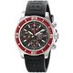 Breitling Men's A13341X9-BA81RU 'Super Avenger' Automatic Chronograph Black Rubber Watch