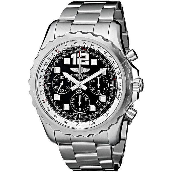 Breitling Men's A2336035-BA68 'ChronoSpace' Automatic Chronograph Silver Stainless steel Watch