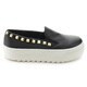 Wild Diva RAYKA-07 Women's Fahion Lugsole Studs Plaform Sneakers