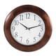 Universal One Cherry Round Wood Clock