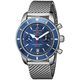 Breitling Men's A2337016-C856 'SuperOcean' Automatic Chronograph Silver Stainless steel Watch