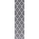 nuLOOM Handmade Pino Moroccan Grey Trellis Runner Rug (2'6 x 10') (As Is Item)