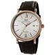 IWC Men's IW356504 'Portofino' Automatic 18kt Rose Gold and Brown Leather Watch
