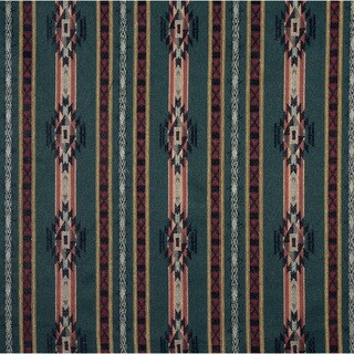 F380 Striped Southwestern Navajo Lodge Style Upholstery Grade Fabric