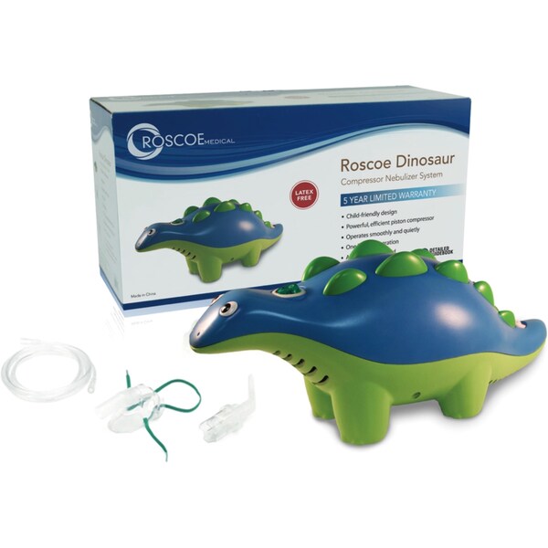 Roscoe Pediatric Dinosaur Nebulizer System