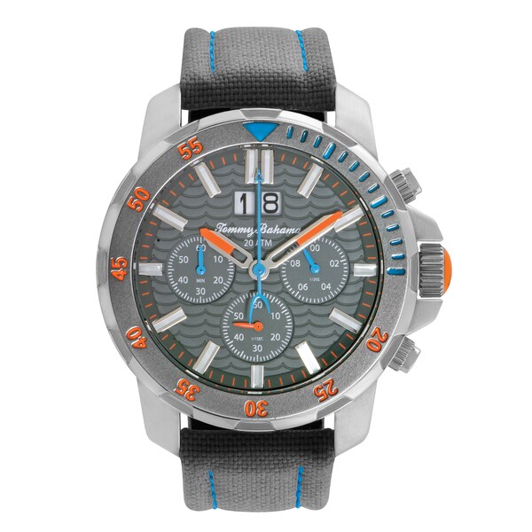 Tommy Bahama Men's 'Big Island Diver' Chronograph Strap Watch
