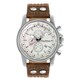 Tommy Bahama Men's 'Pilot' Chronograph Leather Strap Watch