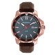 Tommy Bahama Men's 'Big Island Diver' Leather Strap Watch