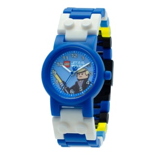 LEGO Star Wars Luke Skywalker Kid's Minifigure Interchangeable Links Watch