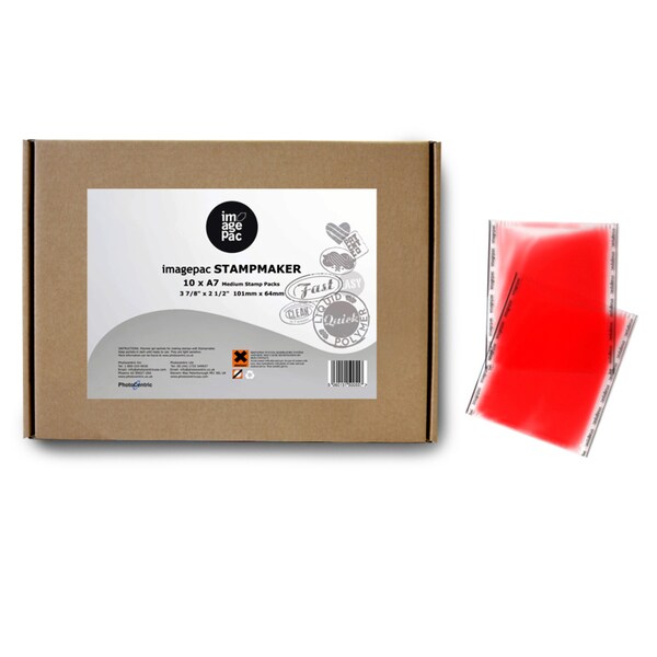 Imagepac Stampmaker Medium Stamp Packs 4inX2.5in 10/Pkg